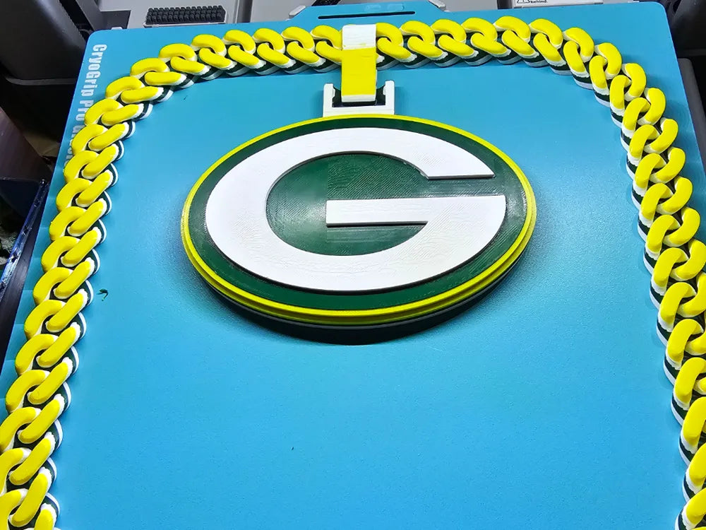 Inspired Football Team 3D Printed Hype Chain