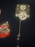 Custom NFL inspired badge holders