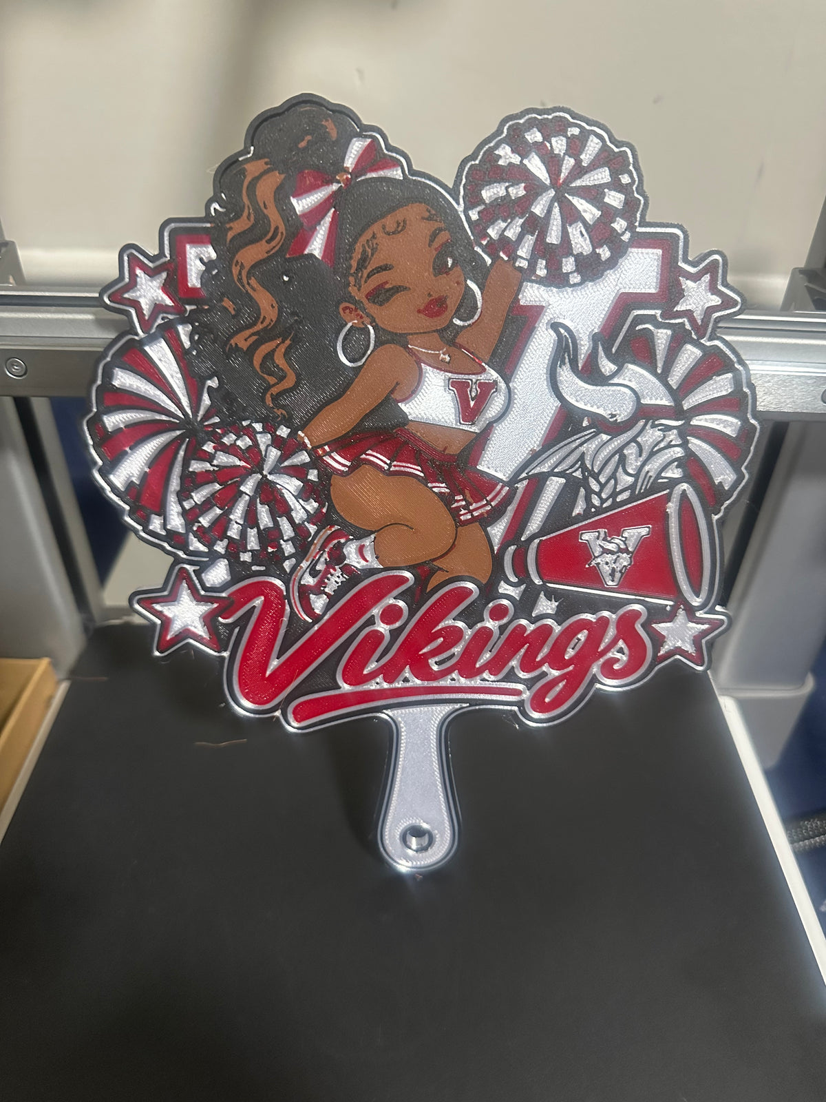 Custom 3D Raines Vikings Fan – Product Description