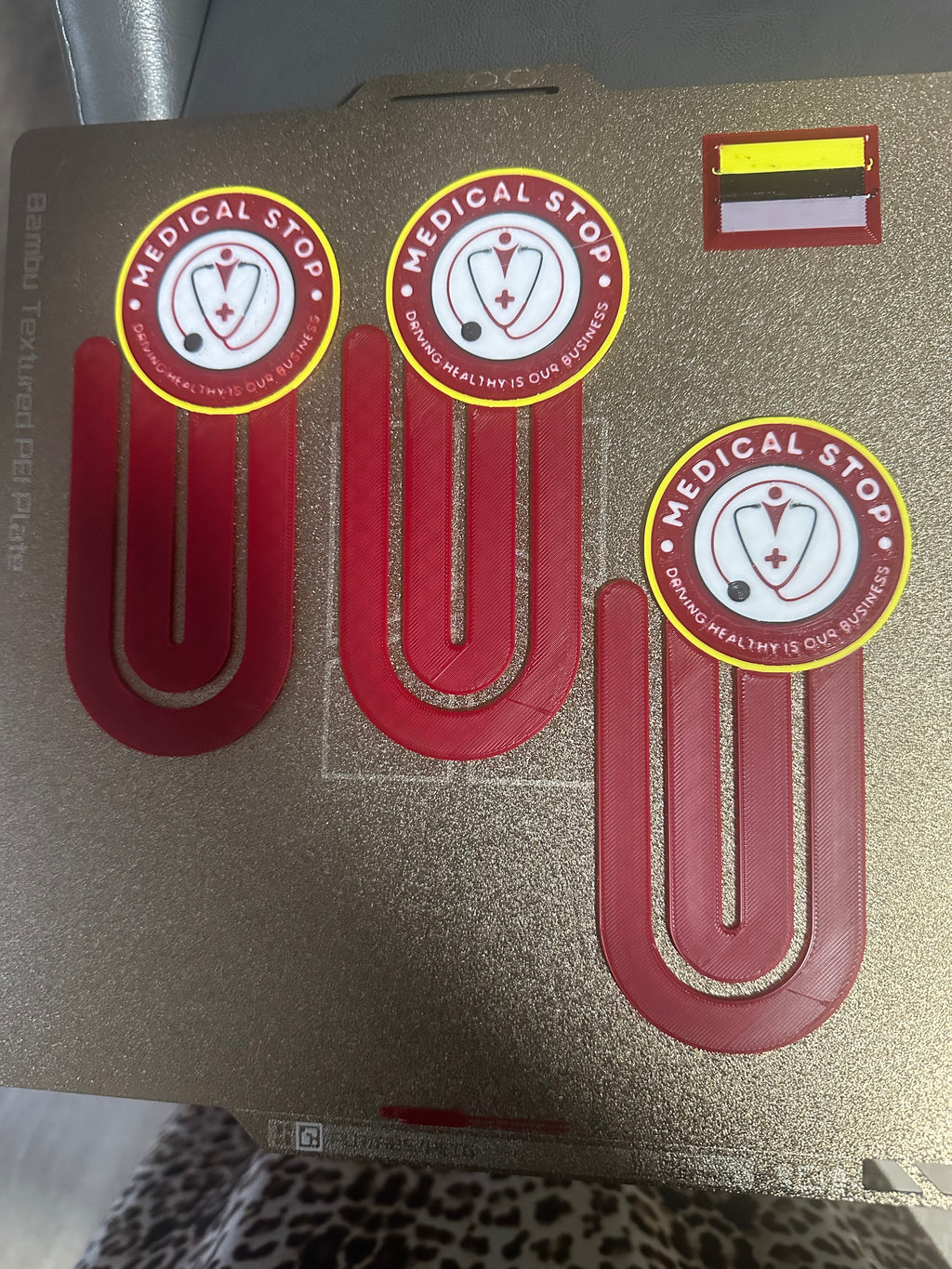 3D Inspired Paperclip Bookmark