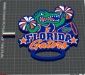 Florida Gators Inspired 3D print M3F digital file