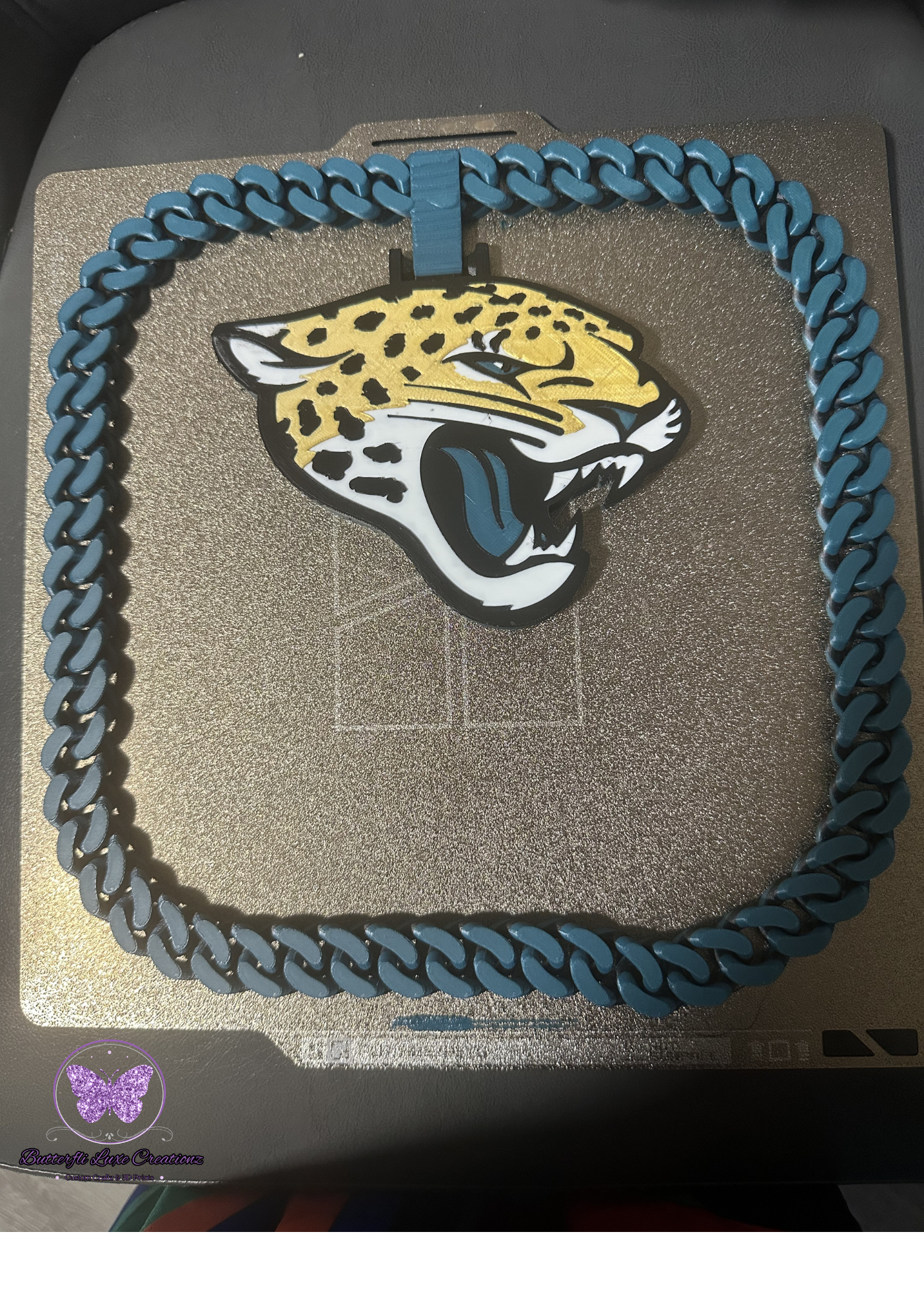 Inspired Football Team 3D Printed Hype Chain
