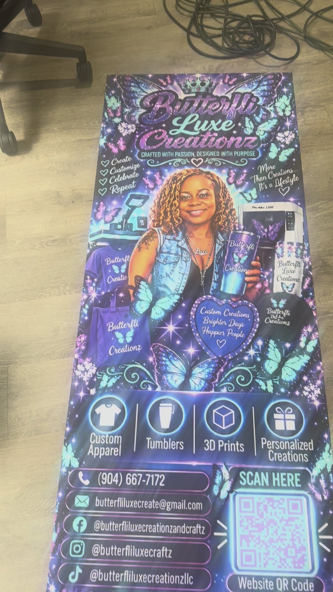 2X6 CUSTOM DESIGNED BANNER